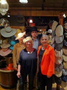 leila getz: hats 'on' to two extraordinary musicians!