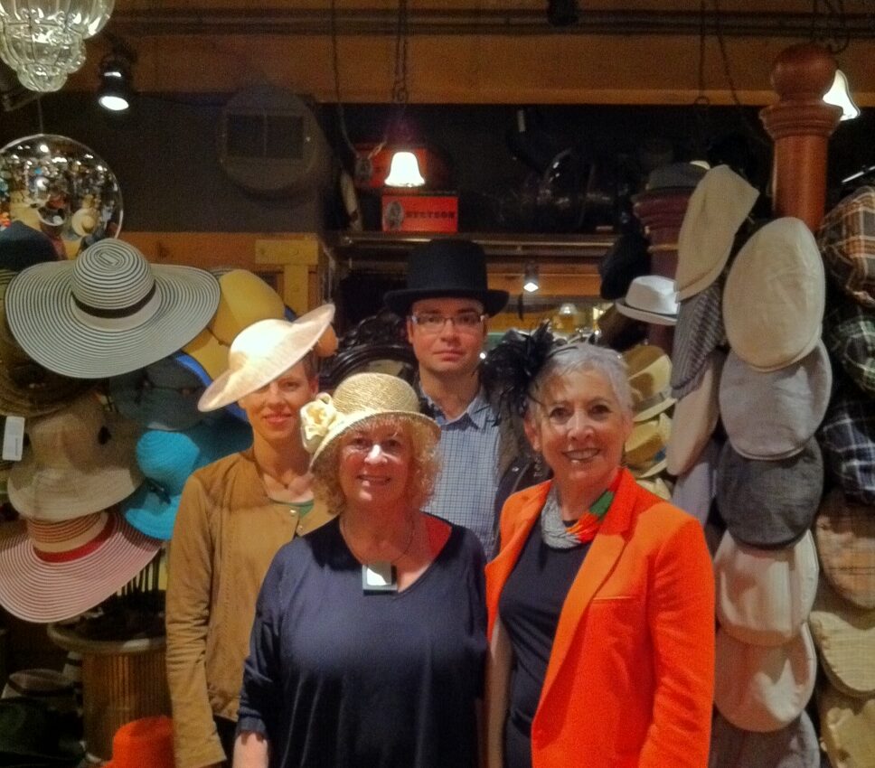 LEILA GETZ: HATS ‘ON’ TO TWO EXTRAORDINARY MUSICIANS!
