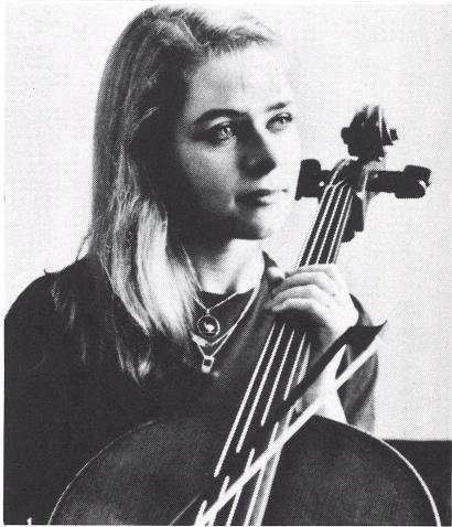 1984-1985 SEASON: Shauna Rolston, cello & Isobel Moore, piano