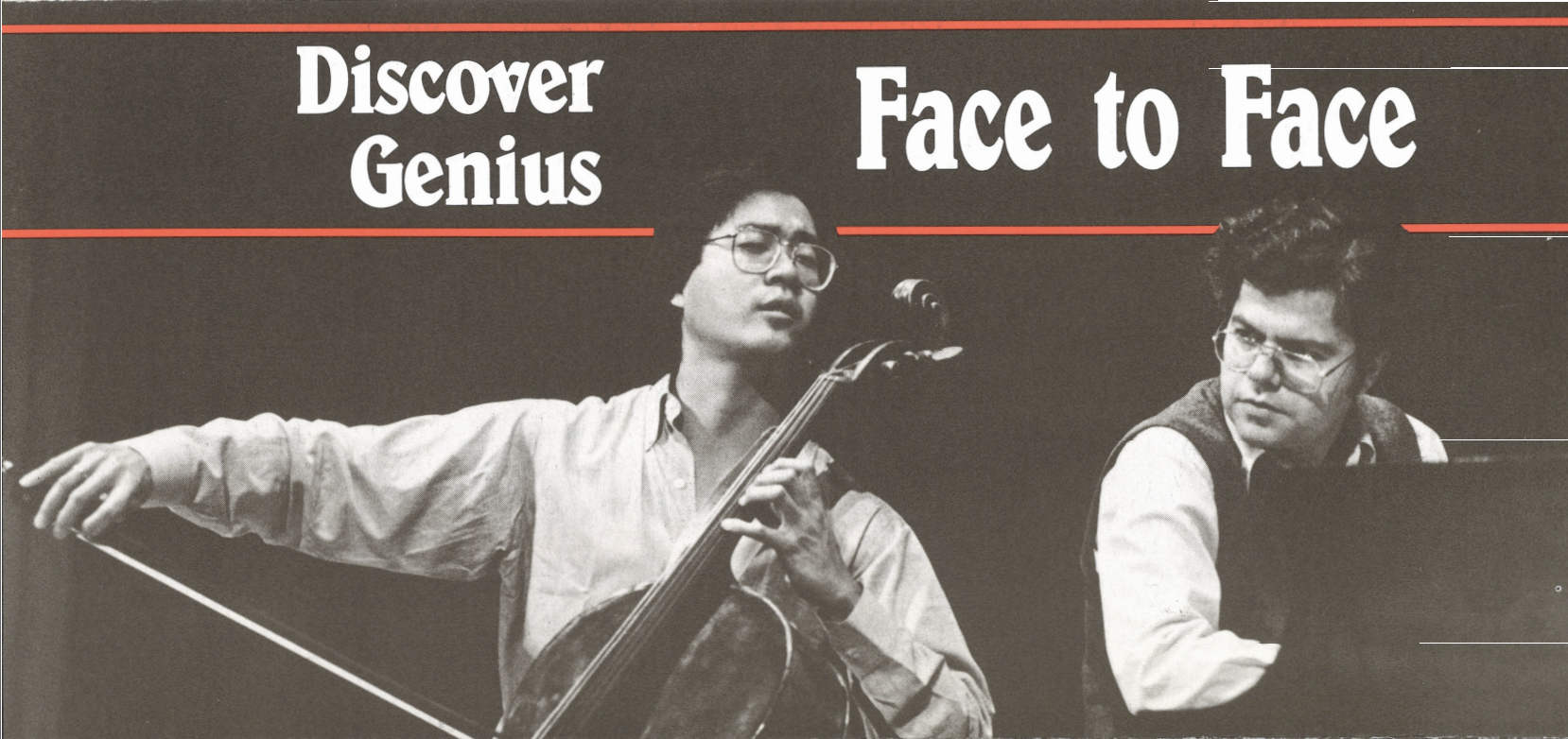 1985-1986 SEASON: Emanuel Ax, piano & Yo-Yo Ma, cello