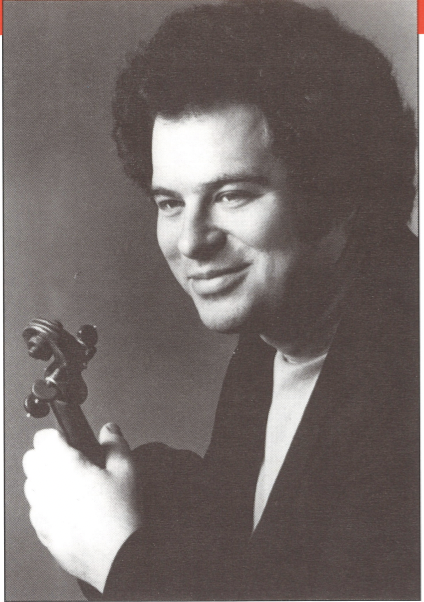 1991-1992 SEASON: Itzhak Perlman, violin & Janet Goodman Guggenheim, piano