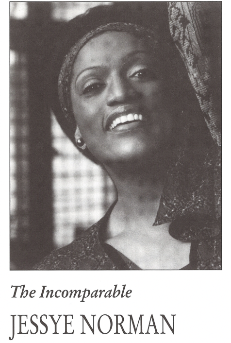 1992-1993 Season: Jessye Norman, soprano & Phillip Moll, piano
